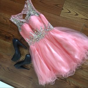 Pink Homecoming / Prom Dress